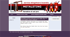 Desktop Screenshot of metalsting.ro